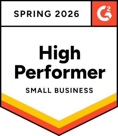 G2 High Performer Small Business Spring 2026