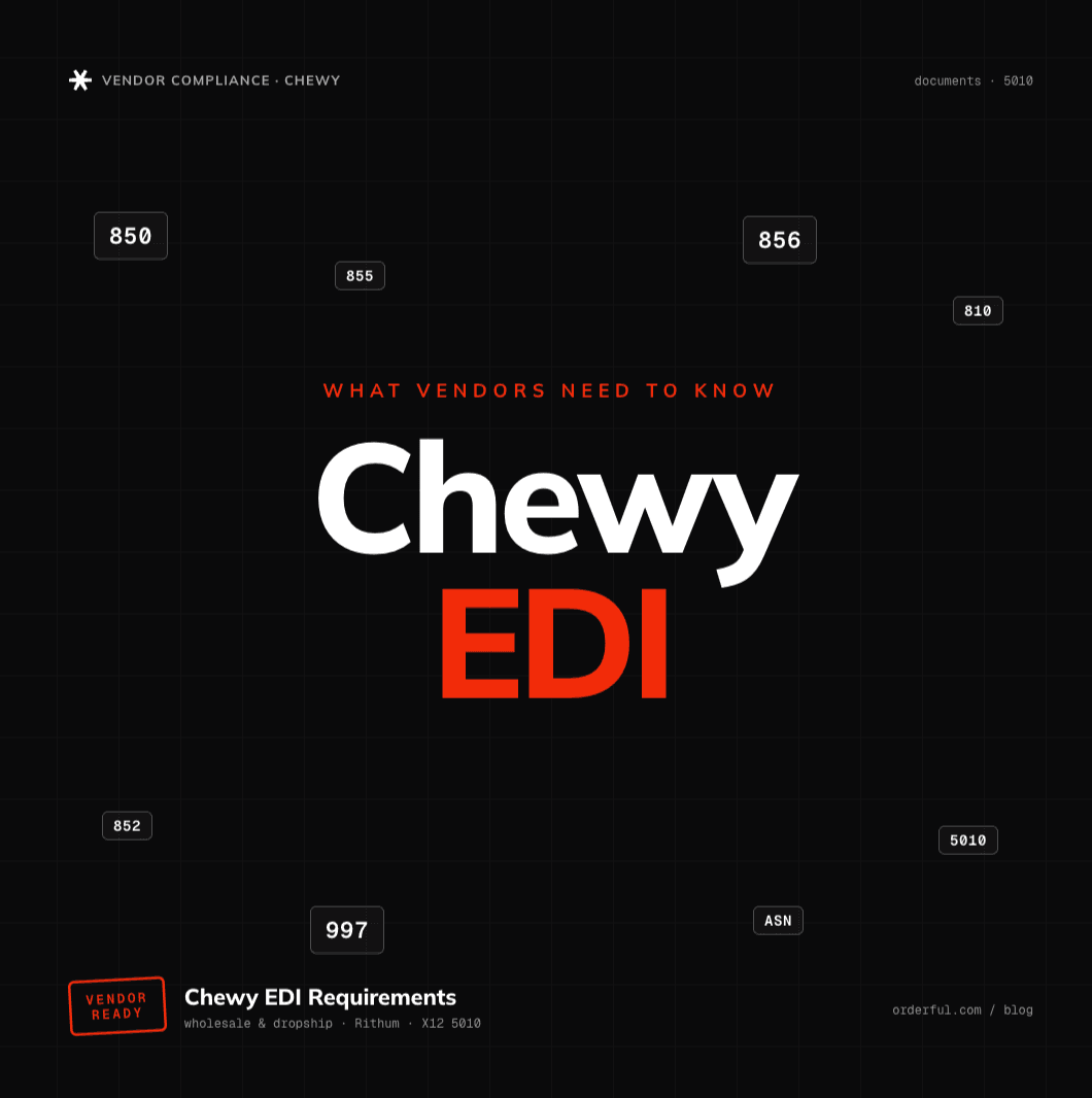 Chewy EDI Requirements